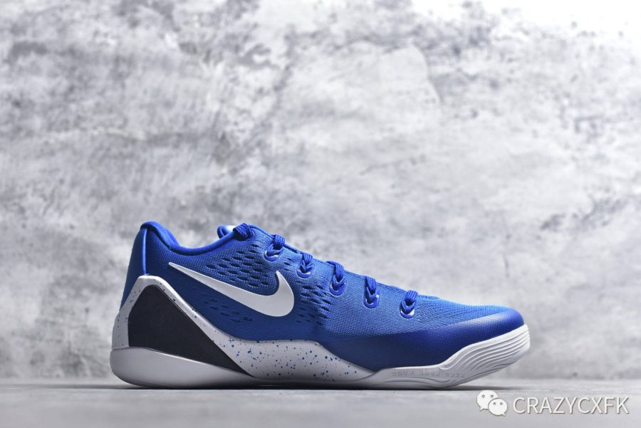 �Ϳ�NikeKobe9EMLowProtroGameRoyalWhite�ƱȾŴ��ʼ����Ͱ�����Ь