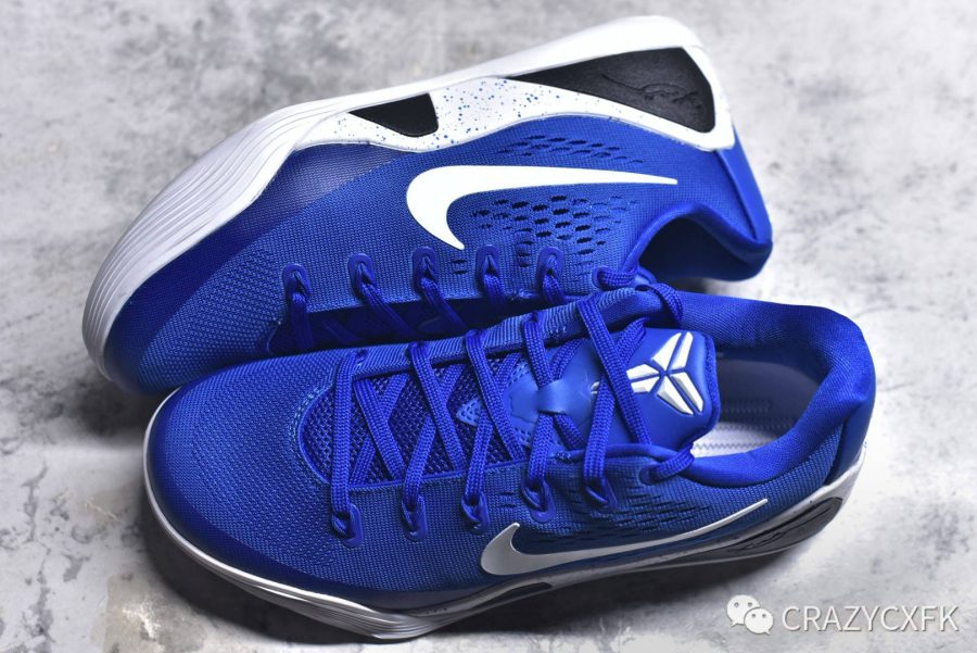 �Ϳ�NikeKobe9EMLowProtroGameRoyalWhite�ƱȾŴ��ʼ����Ͱ�����Ь