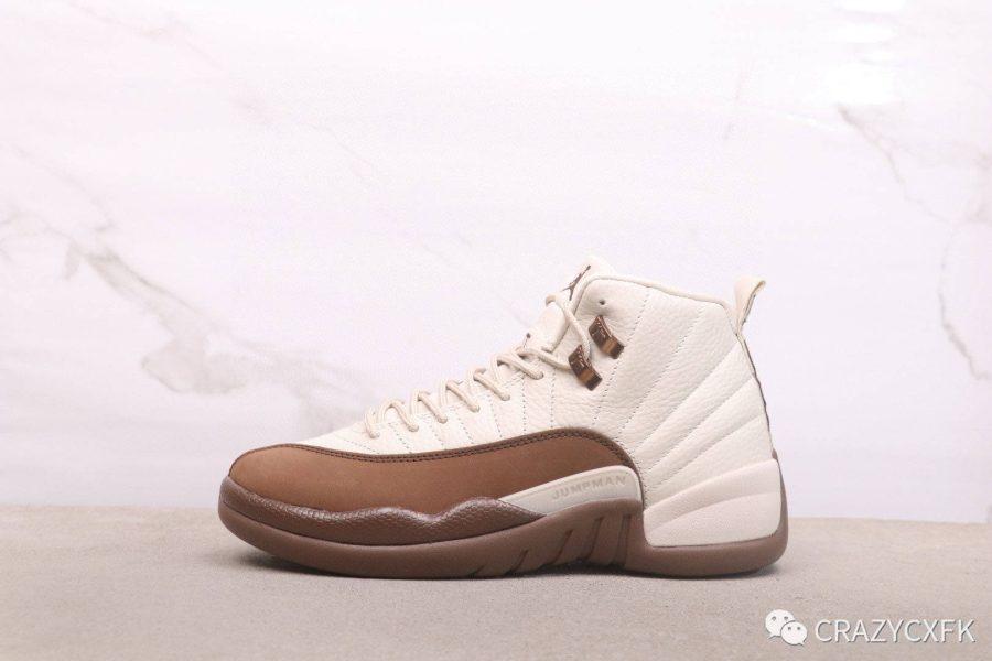 乔丹AirJordan12Fireside高帮奶油棕篮球鞋