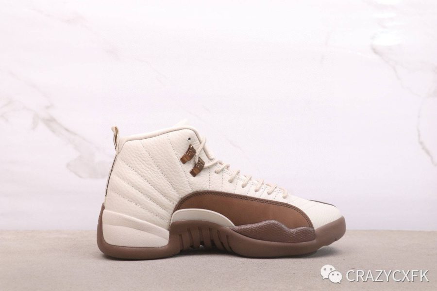 乔丹AirJordan12Fireside高帮奶油棕篮球鞋