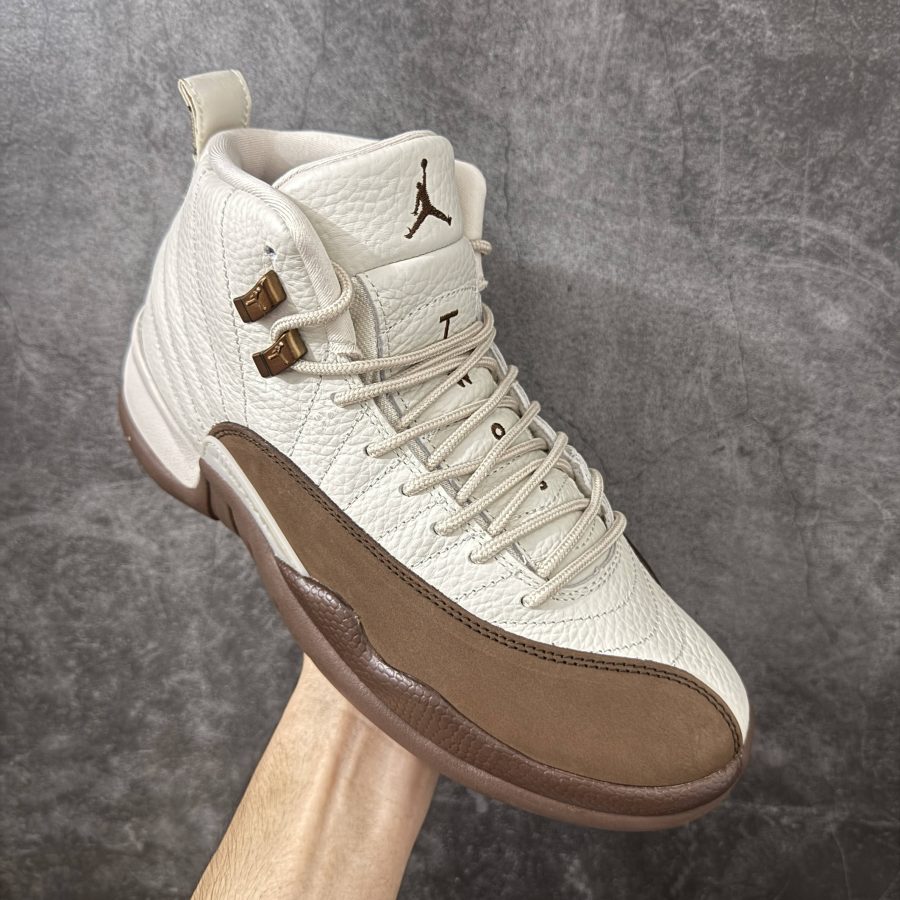 乔丹AirJordan12Fireside高帮奶油棕篮球鞋